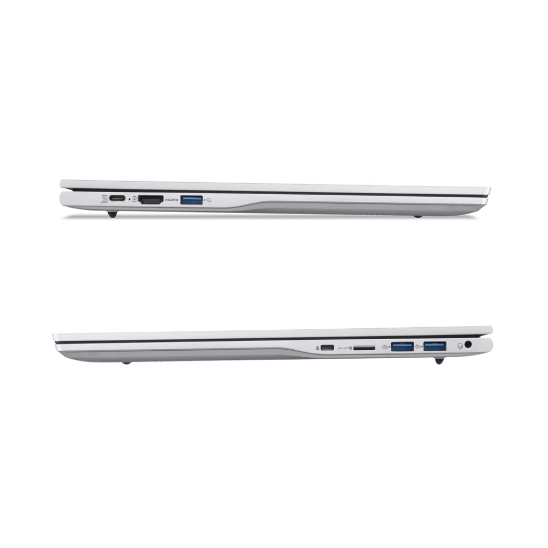 Acer Aspire Lite AL16-52P-53RA, Intel Core i5-1334U, RAM 8GB, SSD 512GB, Intel UHD Graphics, 16.0 WUXGA IPS, Light Silver