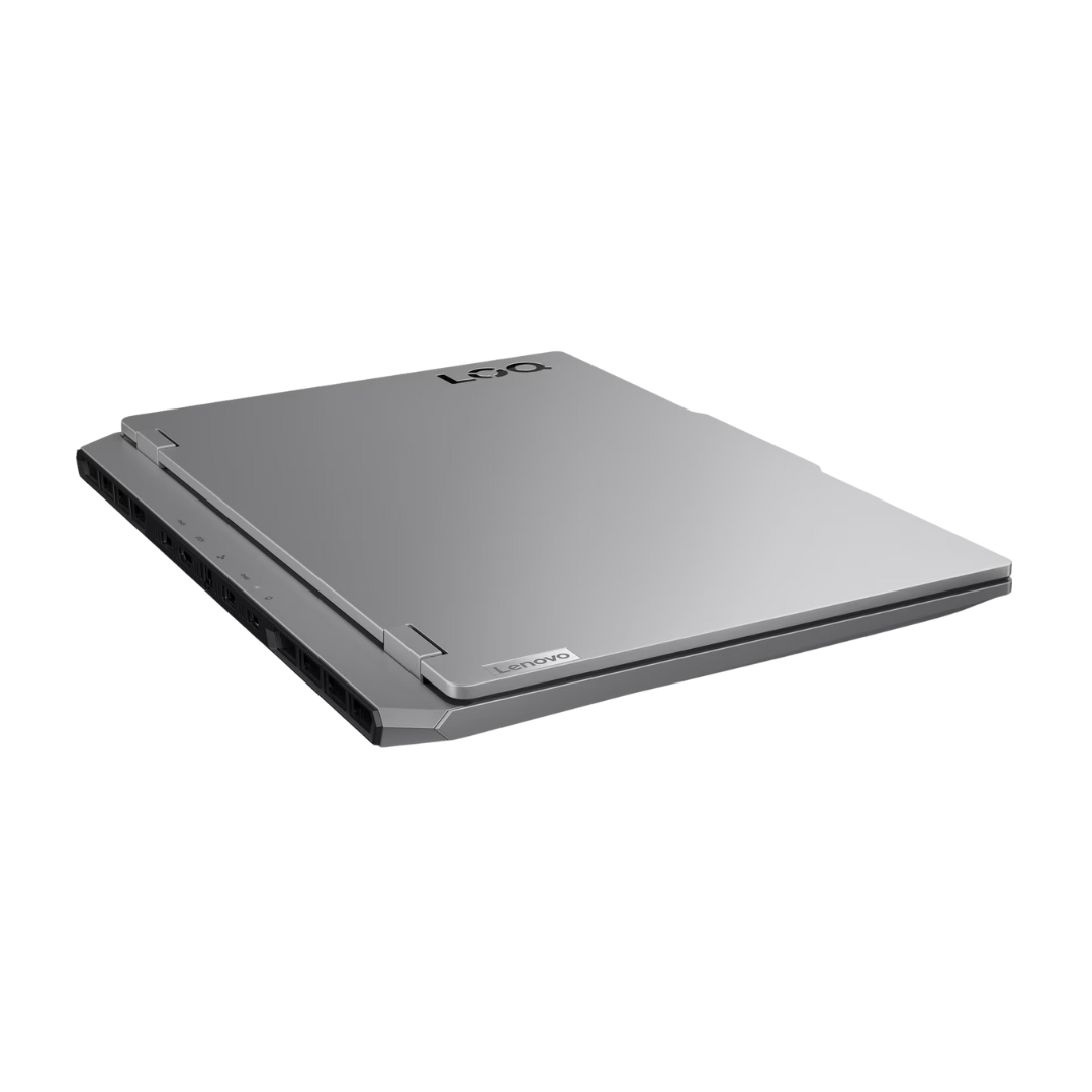 لينوفو LOQ 15IRX10 - (4QAX)، معالج Intel Core i7-13650HX، ذاكرة وصول عشوائي (RAM) سعة 24 جيجابايت، قرص SSD سعة 512 جيجابايت، بطاقة رسومات NVIDIA RTX 5060 سعة 8 جيجابايت، شاشة 15.6 بوصة FHD (1920x1080) IPS بتردد 144 هرتز، لون رمادي