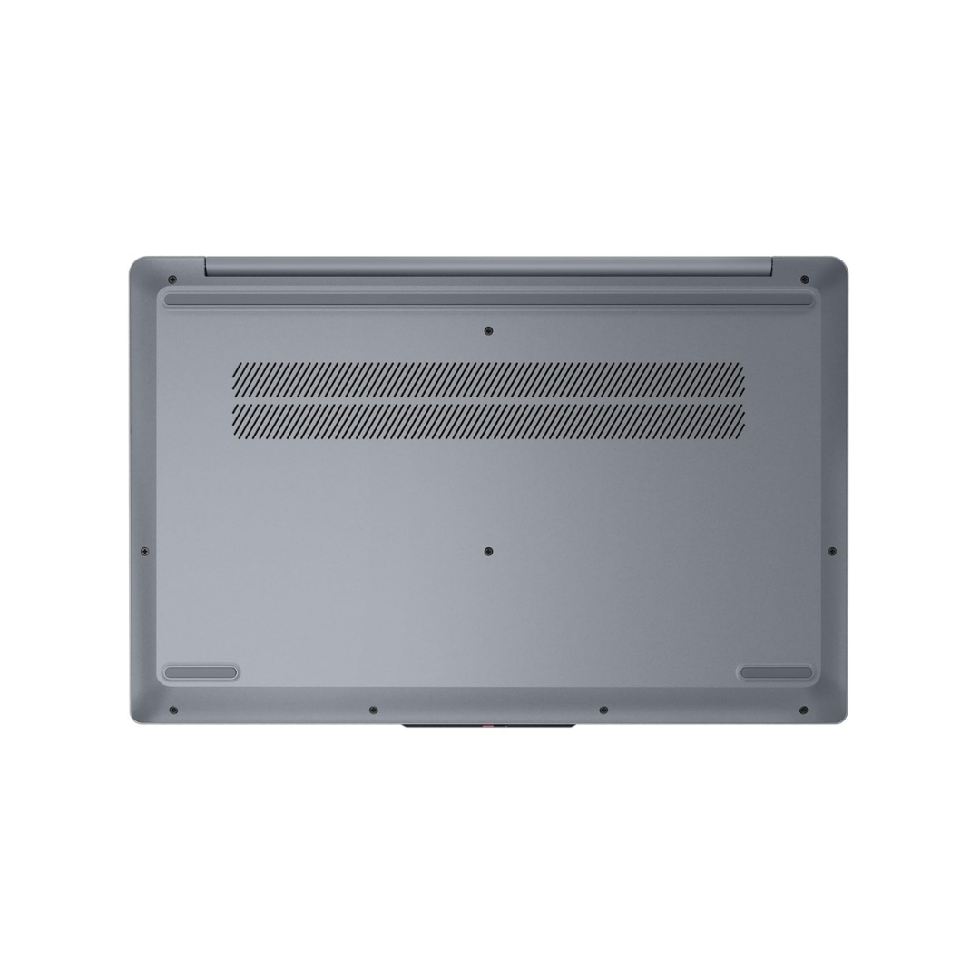 لينوفو ايديا باد سليم 3 15IANB (B6AD)، معالج انتل كور i3-N305، ذاكرة وصول عشوائي 4 جيجابايت، قرص صلب SSD سعة 256 جيجابايت، بطاقة رسومات انتل UHD، شاشة 15.6 بوصة عالية الوضوح، لون رمادي قطبي