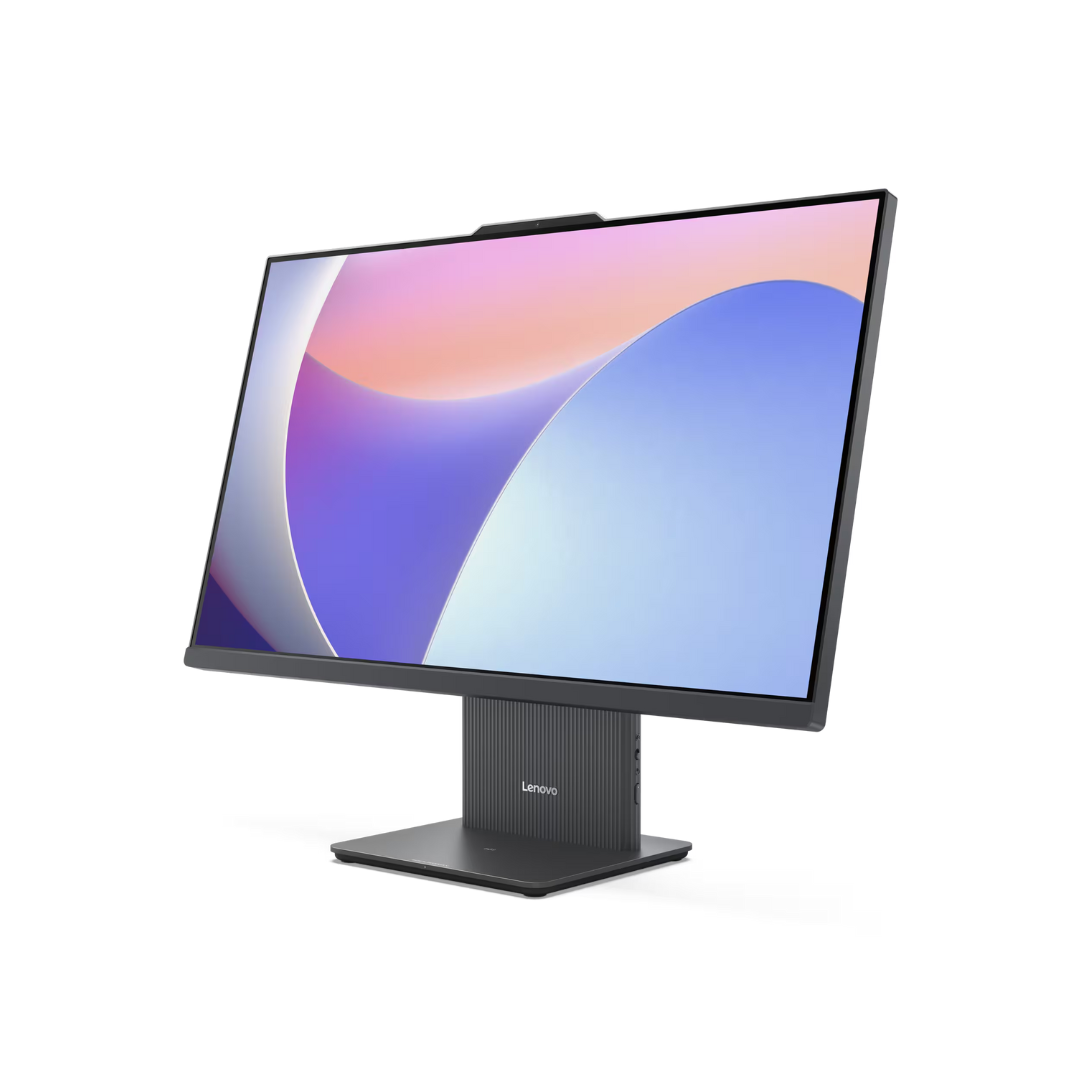 جهاز لينوفو آيديا سنتر AIO 27IRH9 الكل في واحد - (0MAX)، معالج إنتل كور i5-13420H، ذاكرة وصول عشوائي 8 جيجابايت، قرص صلب SSD سعة 512 جيجابايت، رسومات إنتل فائقة الدقة، شاشة 27 بوصة FHD IPS، لون رمادي