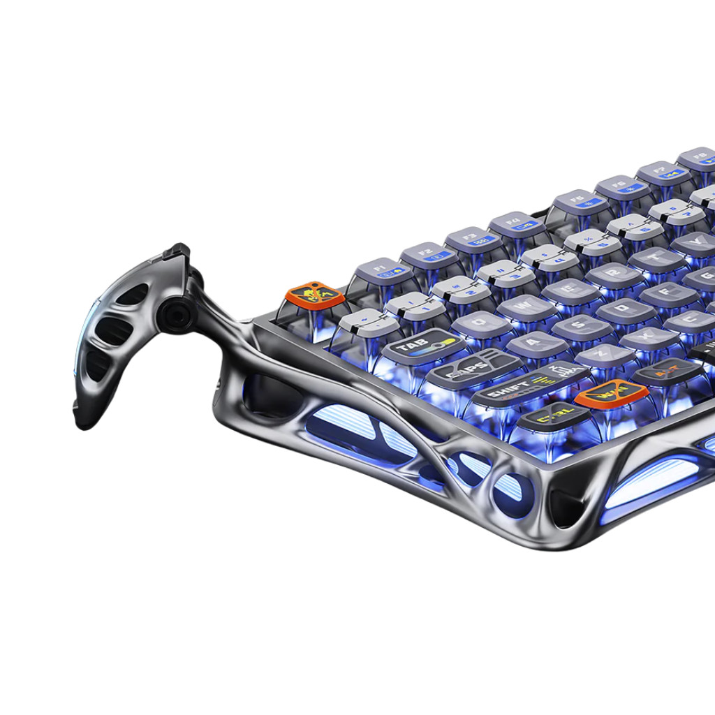Gravastar Mercury K1 Pro Gaming Keyboard - Interstellar Silver