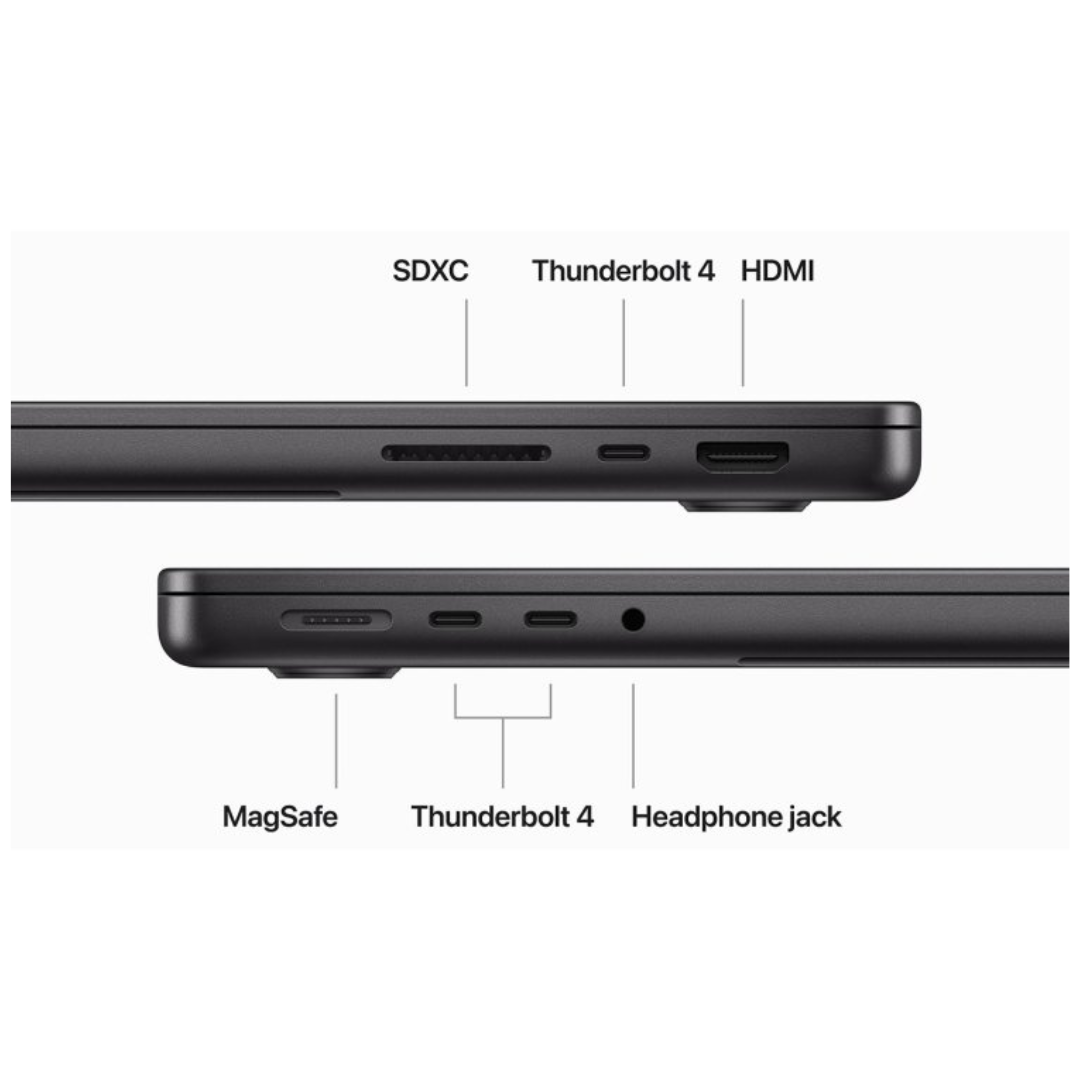 Apple MacBook Pro MRX43AB/A A2992, M3 Pro chip, RAM 18GB, SSD 1TB, 14.0 inch (3024 x 1964) Retina XDR Display, Space Black