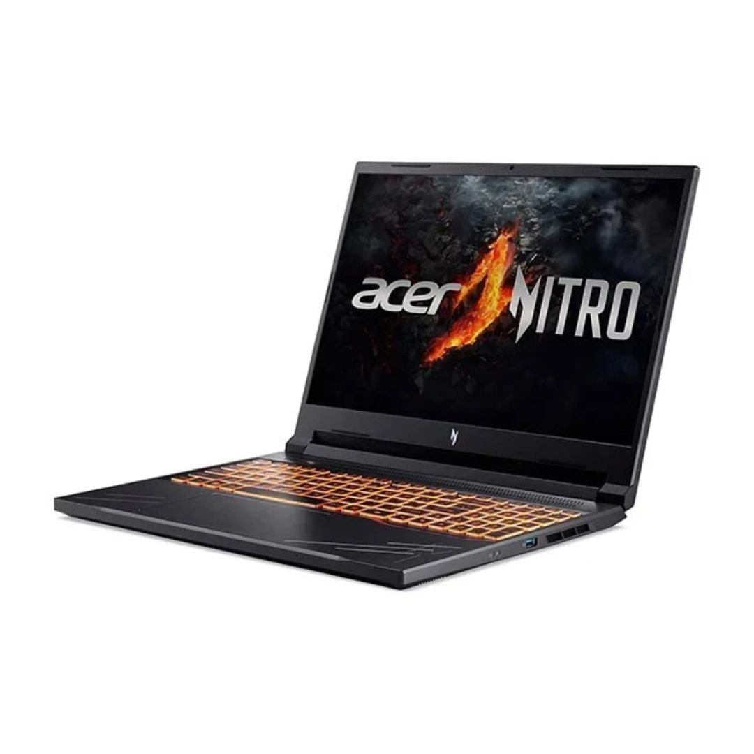 Acer Nitro V16 ANV16-71-760Q, Intel Core i7-14650HX -14 Gen, RAM 16GB, SSD 512GB NVMe, NVIDIA RTX 4050 6GB, 16.0 Inch WUXGA IPS 165Hz, Obsidian Black