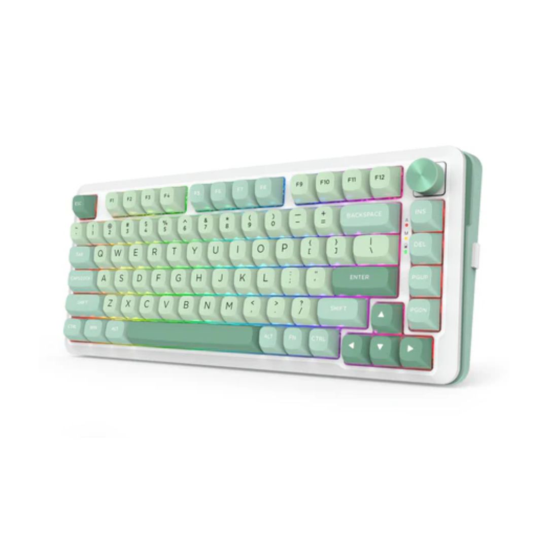 Redragon CYRUS PRO K681MG-RGB-PRO 75%USB-C سلكية، BT، لوحة مفاتيح ألعاب لاسلكية 2.4 جيجاهرتز