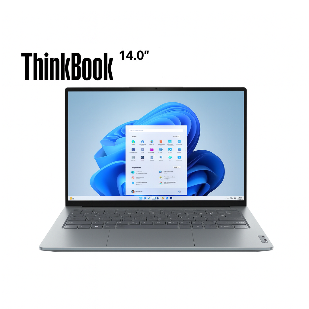 Lenovo ThinkBook 14 G8 IAL - (10GQ), Intel Core Ultra 7-255H, RAM 16GB, SSD 512GB, Intel Graphics, 14.0 Inch IPS WUXGA 60Hz, Arctic Grey