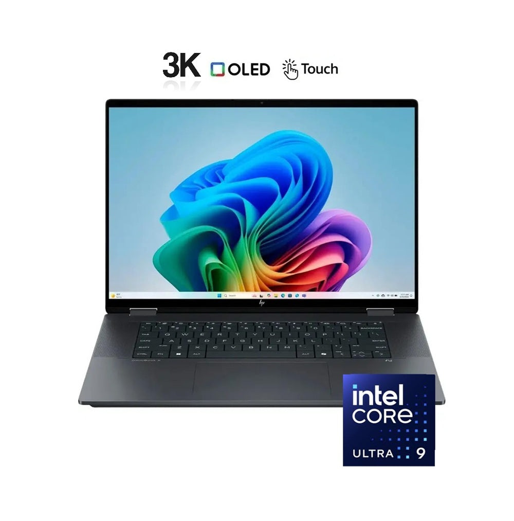 HP OmniBook X Flip 16-AS0043dx, Intel Core Ultra 9-288V, RAM 32GB, SSD 2TB, Intel Arc 140V, 16 inch 3K OLED Touch, Eclipse Grey