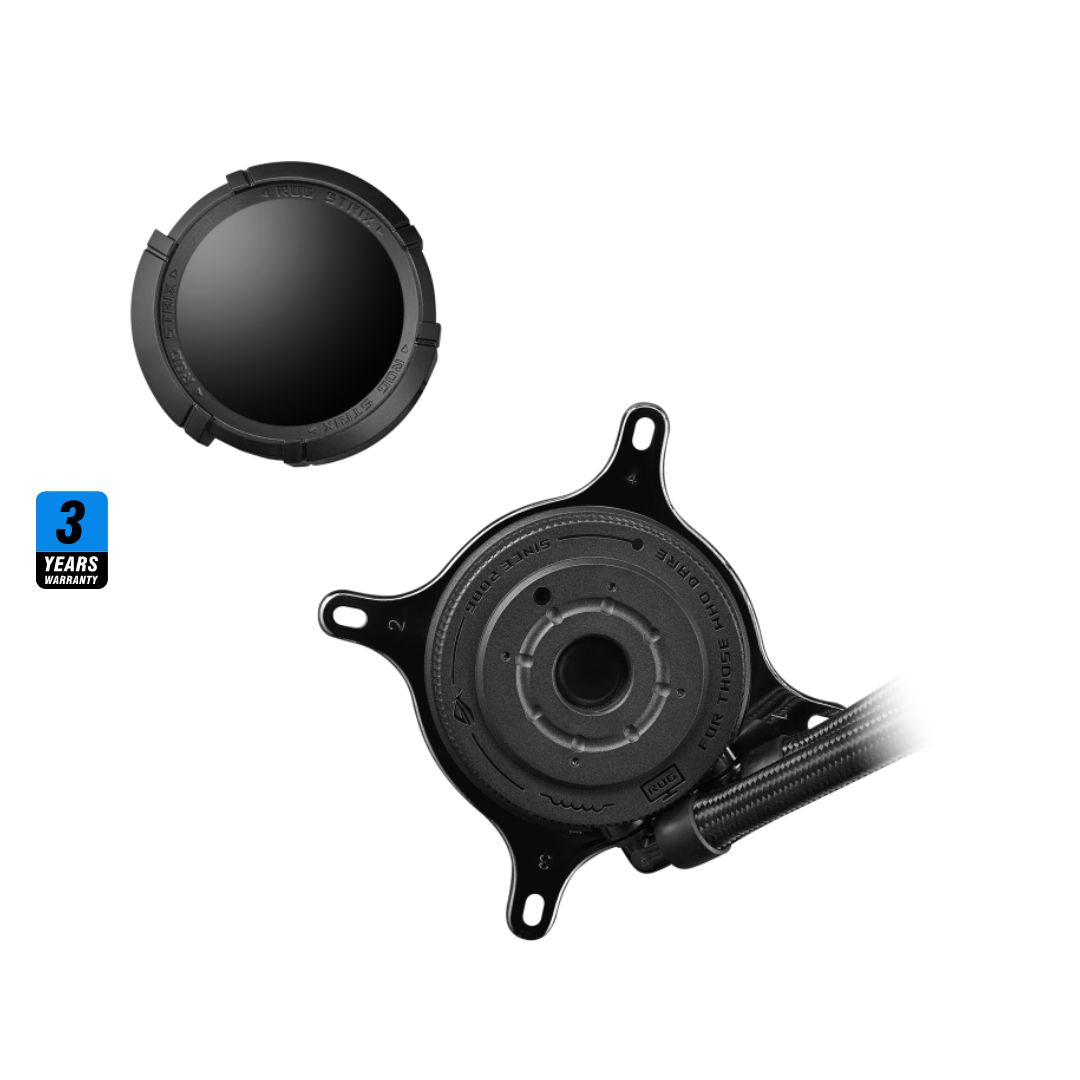 ASUS ROG STRIX LC III 360 ARGB أسود، شاشة LCD