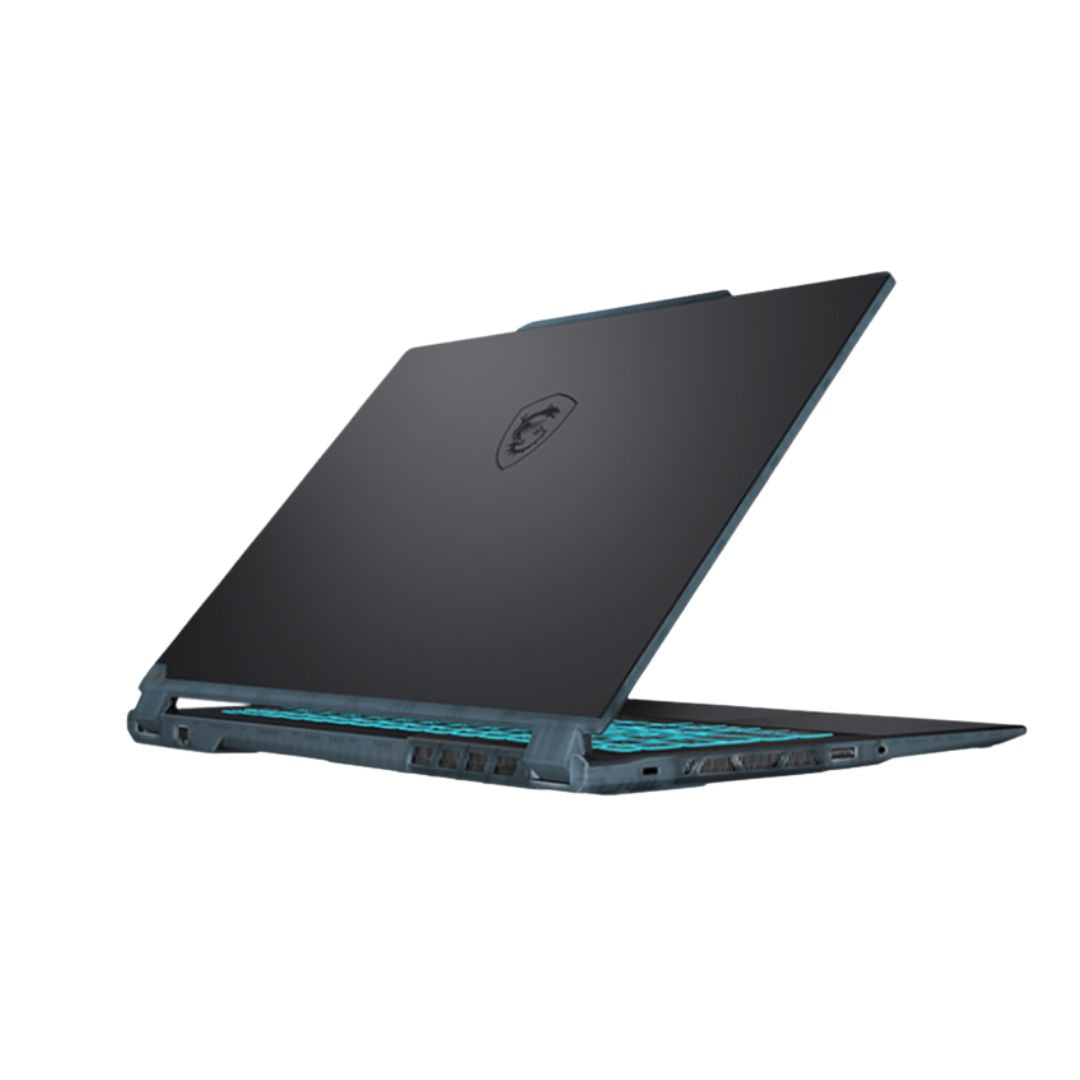 MSI Cyborg 14 A13VF-018US، Intel Core i7-13620H، ذاكرة وصول عشوائي (RAM) سعة 16 جيجابايت، قرص SSD سعة 512 جيجابايت، بطاقة رسومات NVIDIA RTX 4060 سعة 8 جيجابايت، شاشة 14.0 بوصة WUXGA IPS بتردد 144 هرتز، لون أسود شفاف