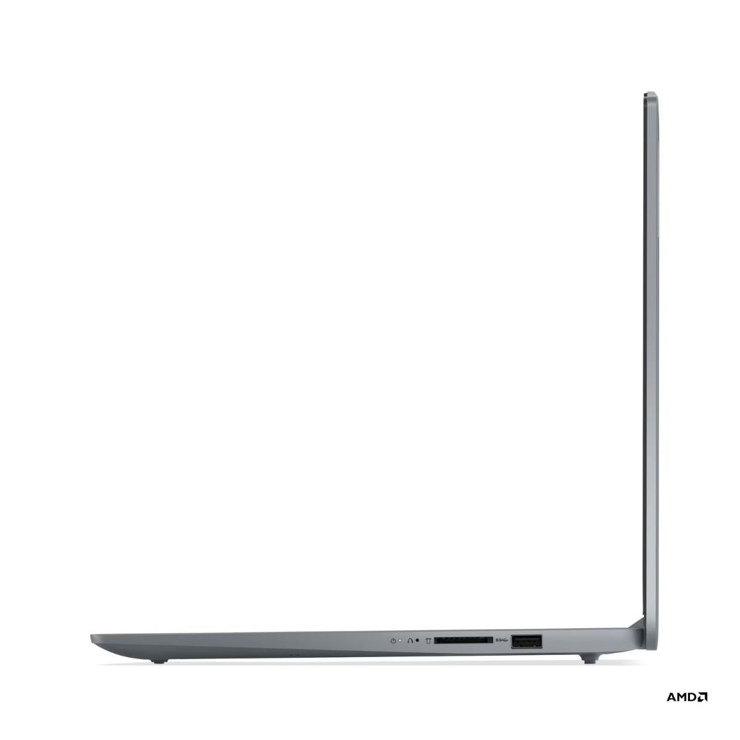 لينوفو ايديا باد سليم 3 15ABR8 - (BNPS)، معالج AMD Ryzen 7 7730U، ذاكرة وصول عشوائي 8 جيجابايت، قرص صلب SSD NVMe سعة 512 جيجابايت، بطاقة رسومات AMD Radeon، شاشة 15.6 بوصة FHD، لون رمادي قطبي