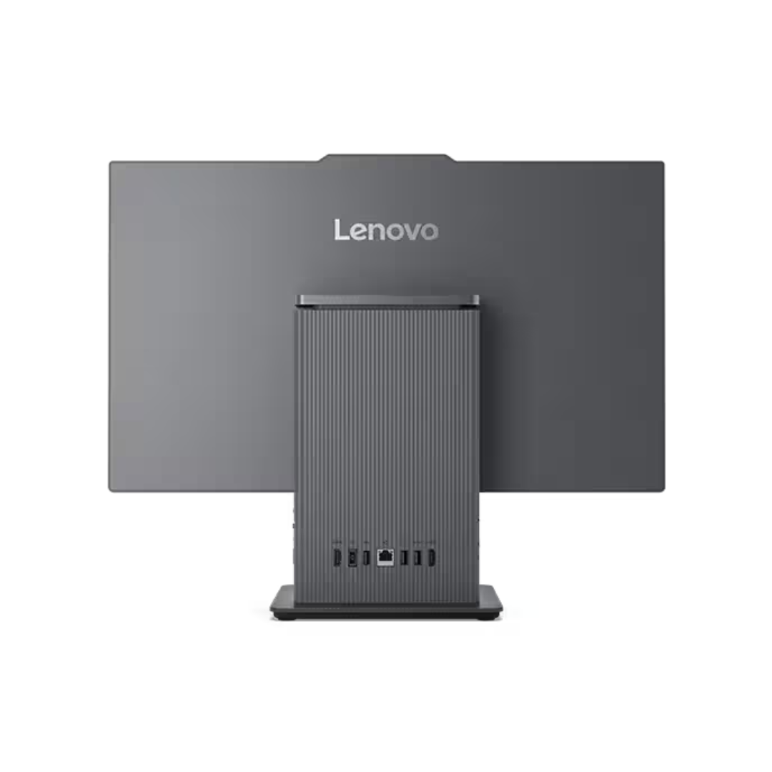 جهاز لينوفو الكل في واحد AIO 24IRH9 (F1LK)، معالج Intel Core i5-13420H، ذاكرة وصول عشوائي (RAM) سعة 8 جيجابايت، قرص صلب SSD NVMe سعة 512 جيجابايت، رسومات Intel UHD، شاشة 24 بوصة FHD IPS 100 هرتز، لون رمادي