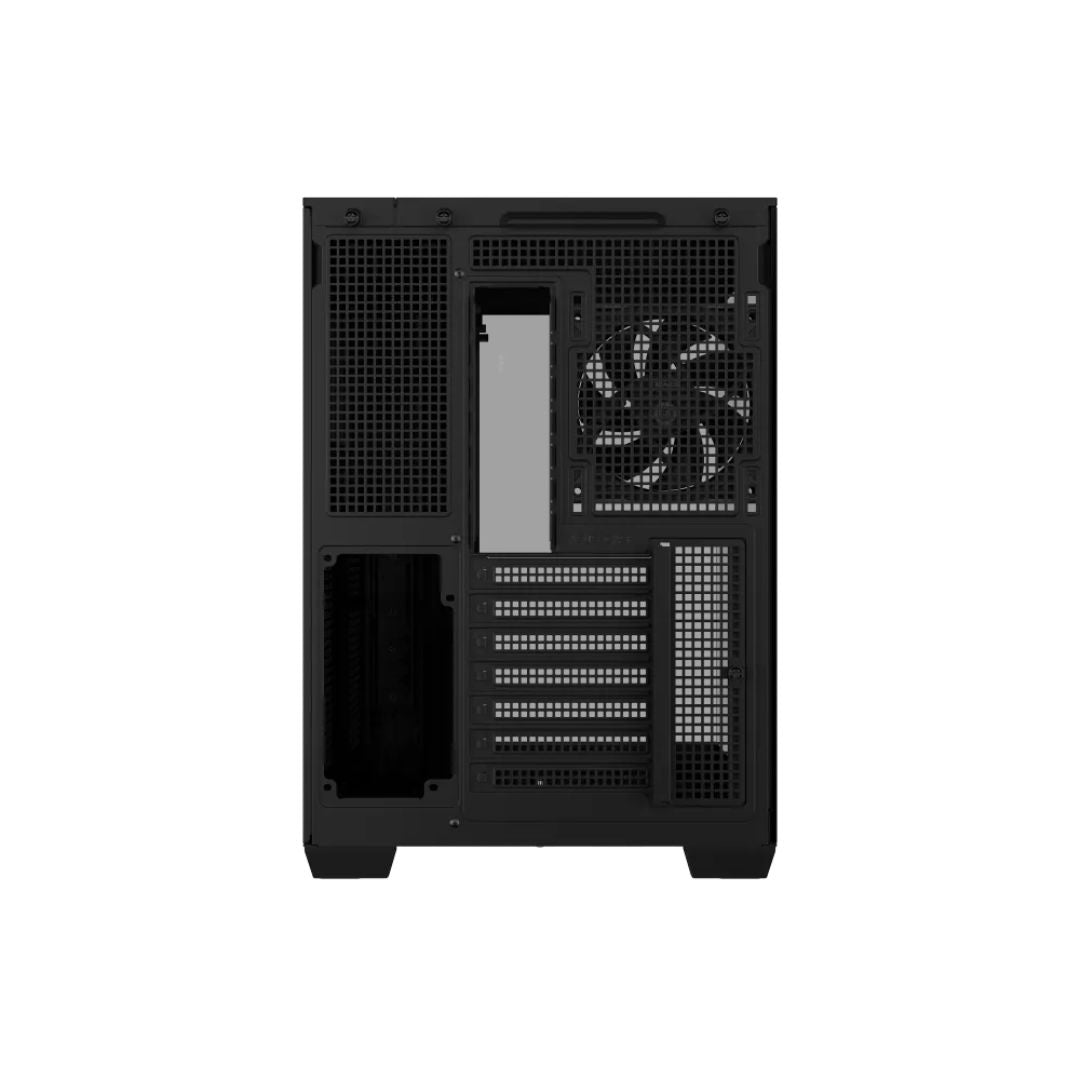 حافظة ASUS A32 PLUS، 4 مراوح ARGB - أسود