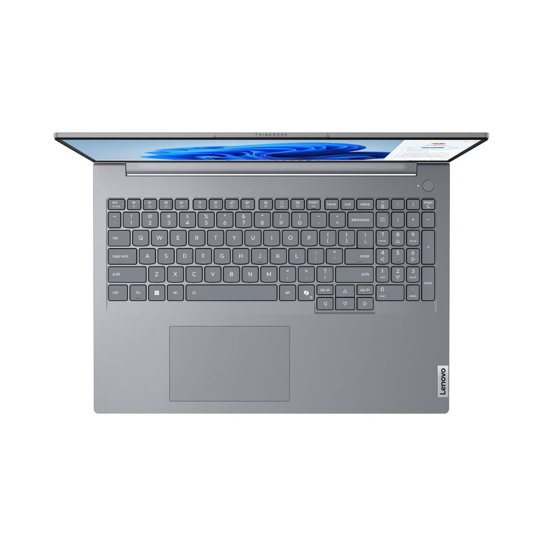 Lenovo ThinkBook 16 G8 - (2LGR), Intel Core Ultra 5-225U, RAM 8GB, SSD 512GB, Intel Graphics, 16 Inch WUXGA IPS 60Hz, Arctic Grey