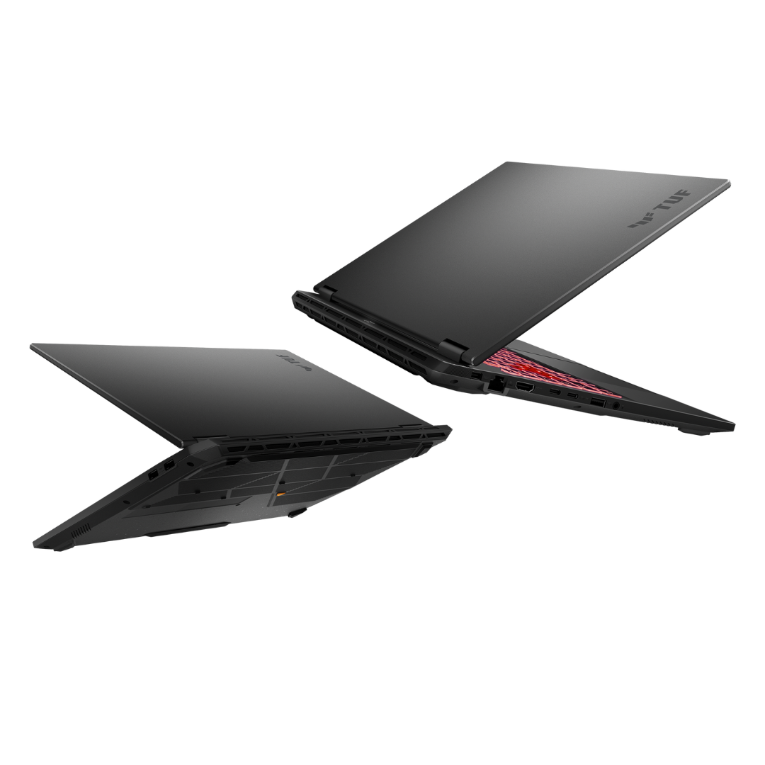 ASUS TUF Gaming A16 FA608UH-RV049، AMD Ryzen 7-260، ذاكرة وصول عشوائي (RAM) سعة 16 جيجابايت، قرص SSD سعة 512 جيجابايت، بطاقة رسومات NVIDIA Geforce RTX 5050 سعة 8 جيجابايت، شاشة 16.0 بوصة WUXGA بتردد 165 هرتز، لون رمادي Jaeger