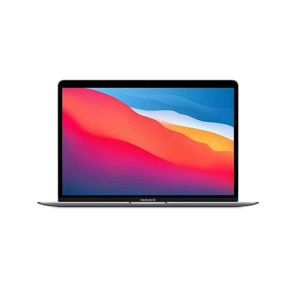 ابل ماك بوك اير A2337، شريحة M1، رام 8 جيجابايت، 256 جيجابايت SSD، مدمج، شاشة ريتينا IPS 13.3 بوصة (2560x1600)، رمادي فضائي