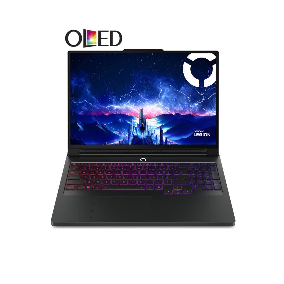 لينوفو ليجن برو 7 16IAX10H - (8LAX)، معالج إنتل كور ألترا 9-275HX، ذاكرة وصول عشوائي 64 جيجابايت، قرص صلب SSD سعة 2 تيرابايت، بطاقة رسومات إنفيديا RTX 5090 سعة 24 جيجابايت، شاشة 16.0 بوصة WQXGA OLED بتردد 240 هرتز، لون أسود إكليبس