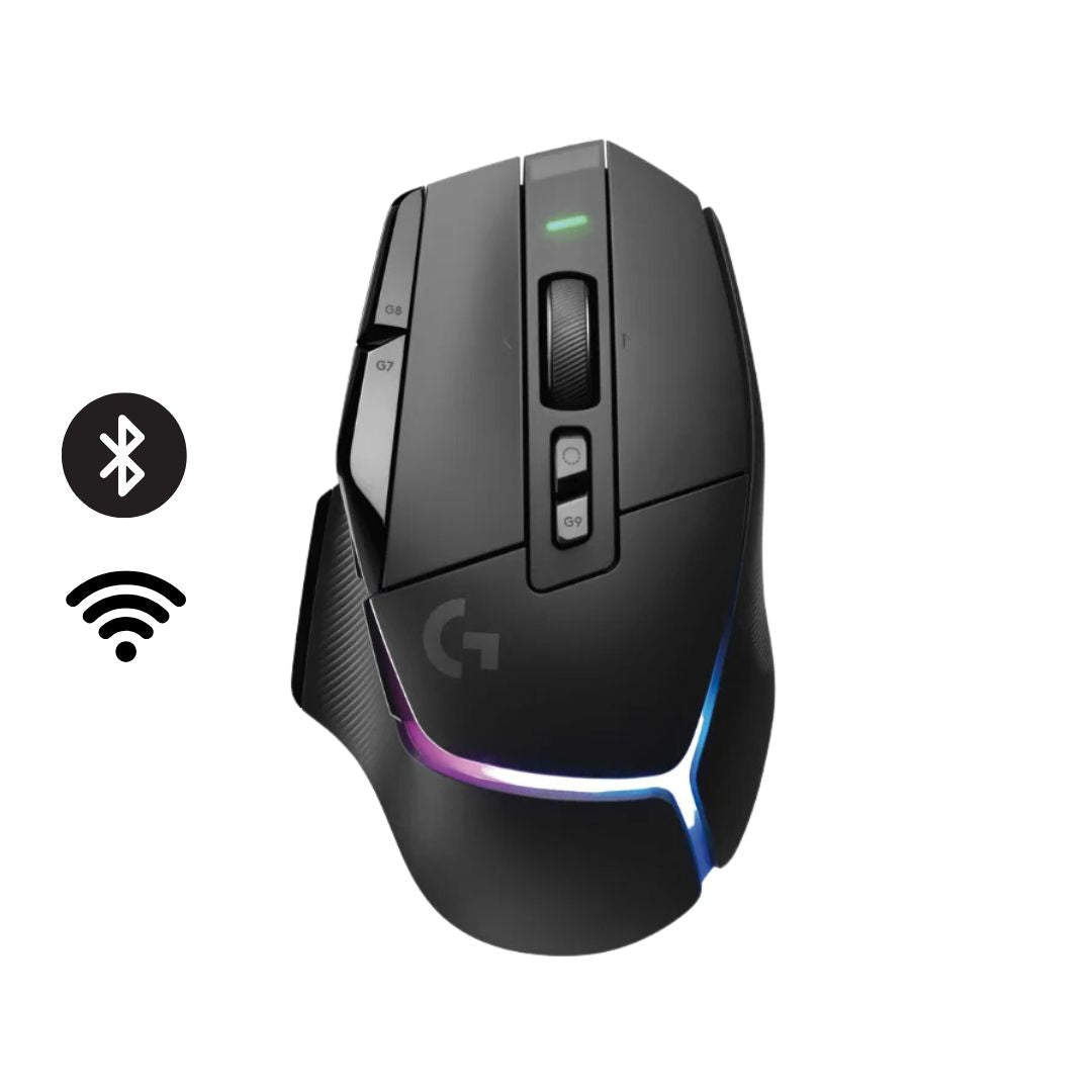 ماوس لوجيتك G502 X PLUS Lightspeed اللاسلكي البصري باللون الأسود