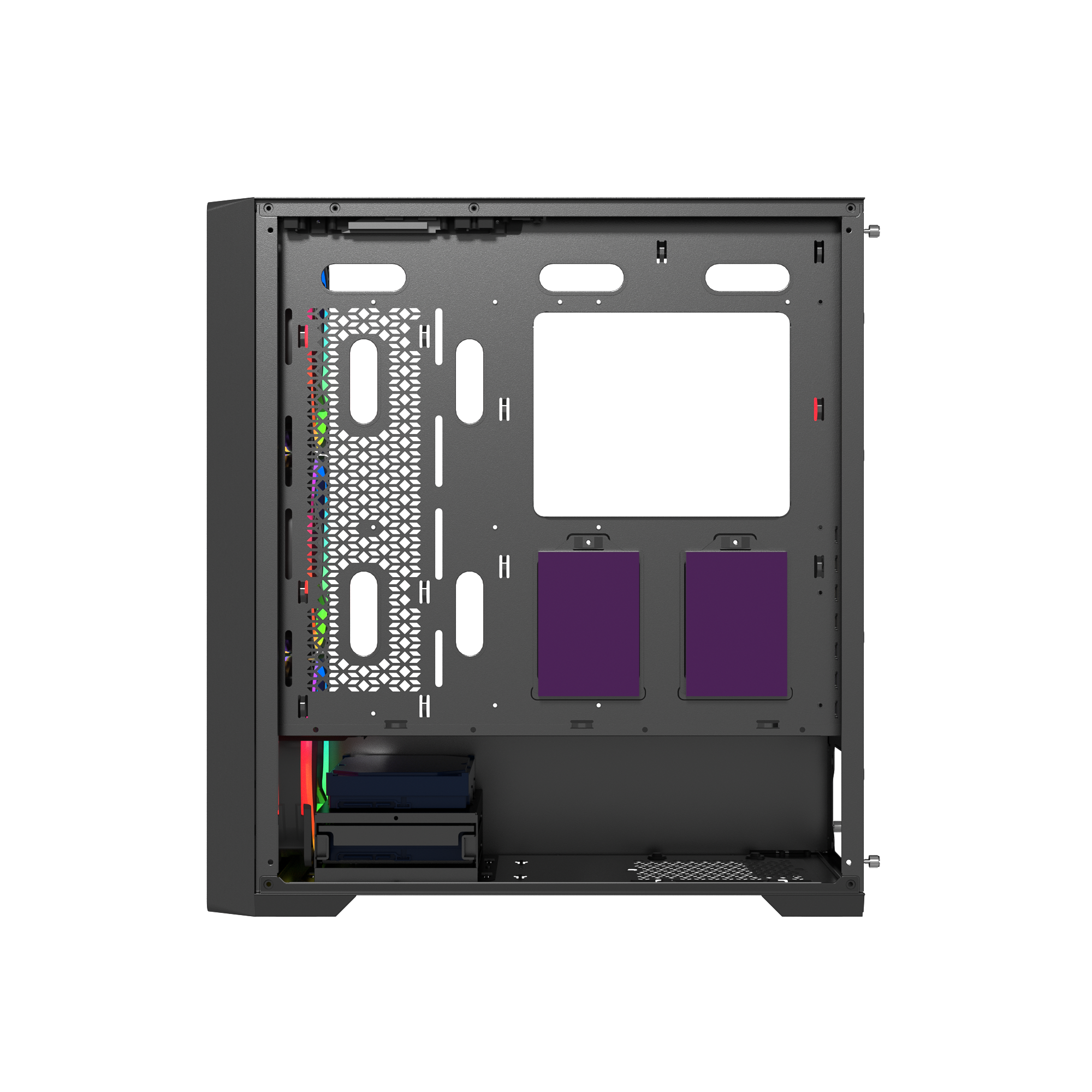 زجاج رابتور 230-A فالكون سترايك المقسّى - أسود