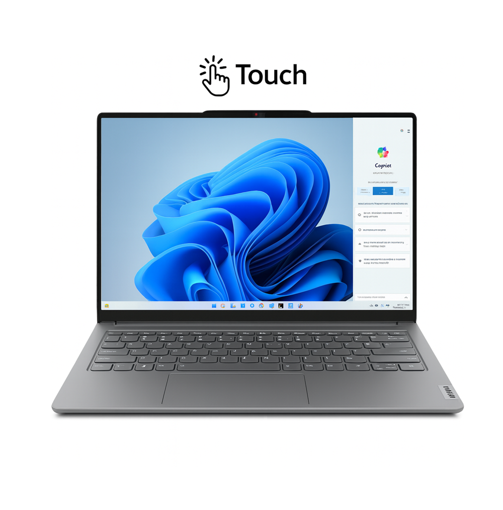 لينوفو ايديا باد 5 14IRU9 - (9DAX)، انتل كور 5-120U، رام 8 جيجابايت، قرص صلب SSD 512 جيجابايت، معالج رسومات انتل، شاشة 14.0 بوصة WUXGA (1920x1200) IPS تعمل باللمس، لونا جراي