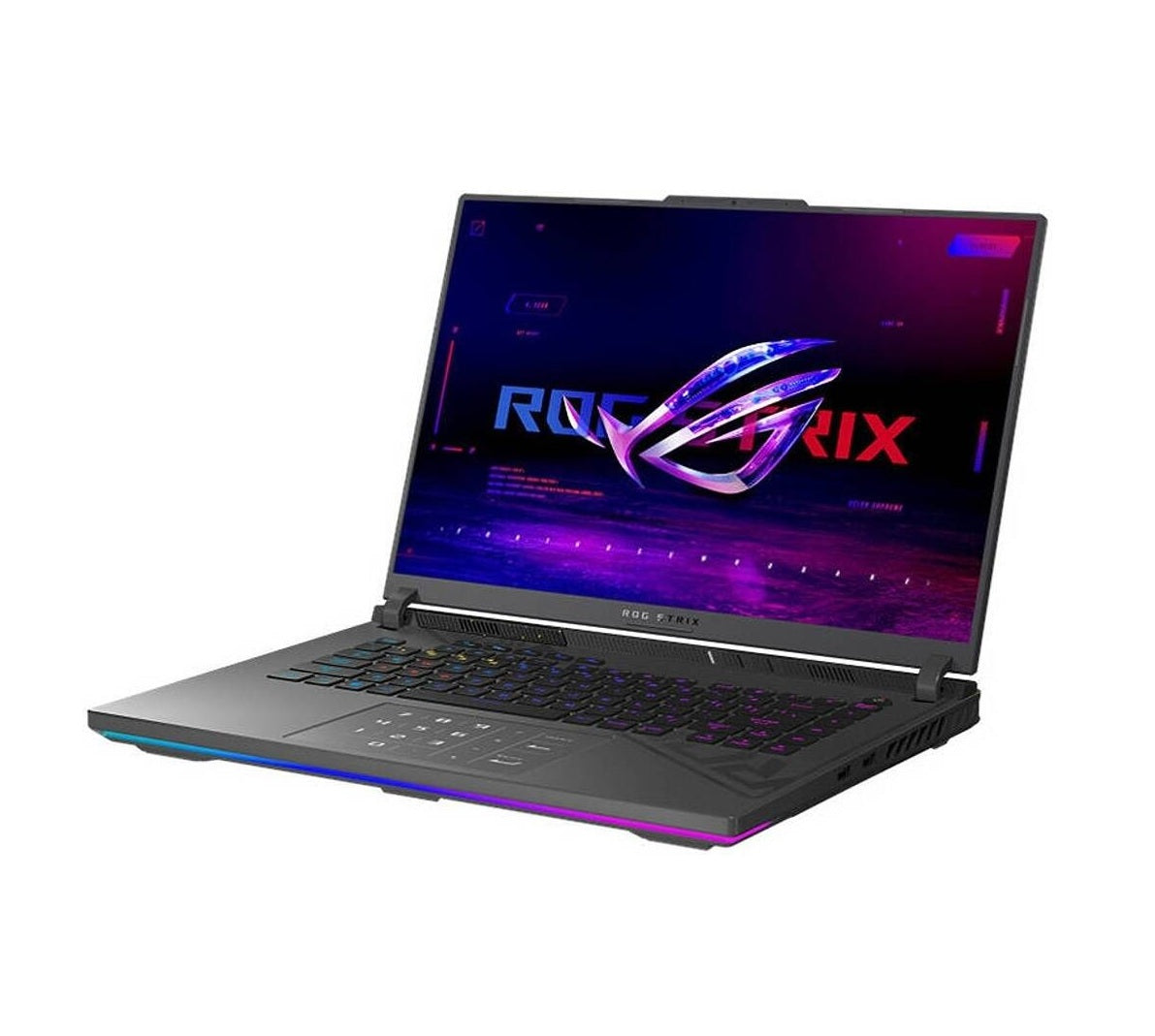 ASUS ROG Strix G16 G614FP-G1S1621W، معالج Ryzen 9-9955HX، ذاكرة وصول عشوائي (RAM) سعة 32 جيجابايت، قرص SSD سعة 1 تيرابايت، بطاقة رسومات NVIDIA RTX 5070 سعة 8 جيجابايت، شاشة 16.0 بوصة بدقة 2.5K WQXGA IPS بمعدل تحديث 240 هرتز، لون رمادي Eclipse