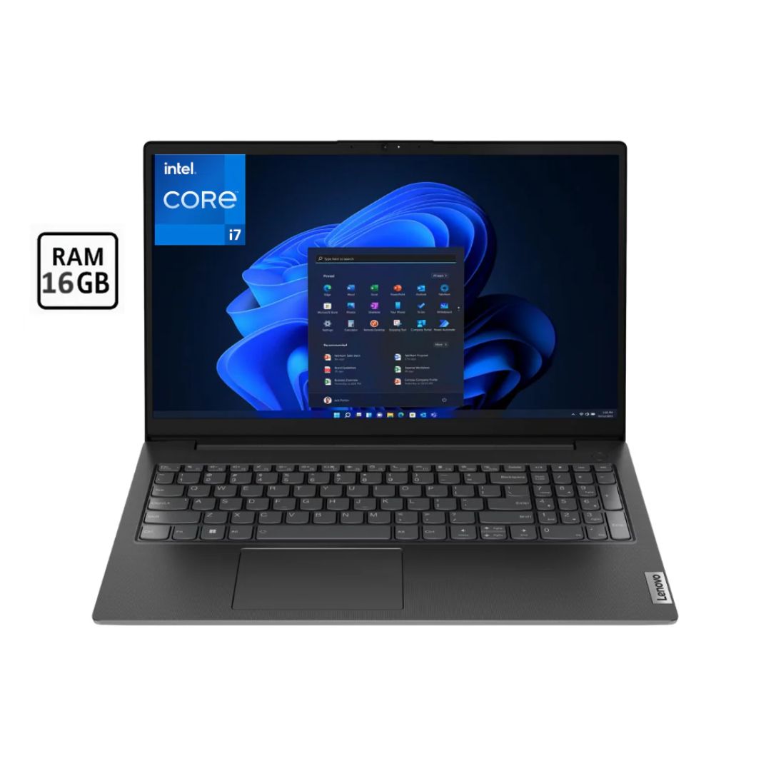 Lenovo V15 G4 IRU - (RYAX), Intel Core i7-13620H, RAM 16GB(Upgraded), SSD 512GB, Intel UHD Graphics, 15.6 FHD, Business Black