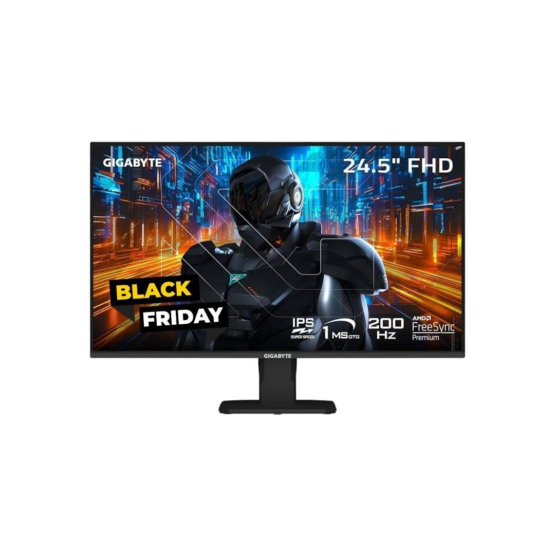 Gigabyte GS25F2 , 24.5 inch , FHD (1920 x 1080) 1Ms 200Hz IPS FLAT, Gaming Monitor