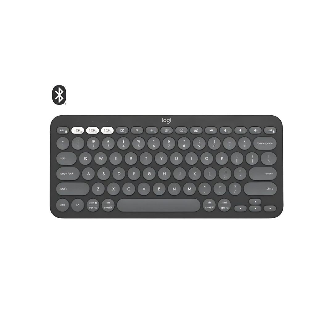 لوحة مفاتيح Logitech K380s متعددة الأجهزة بتقنية البلوتوث