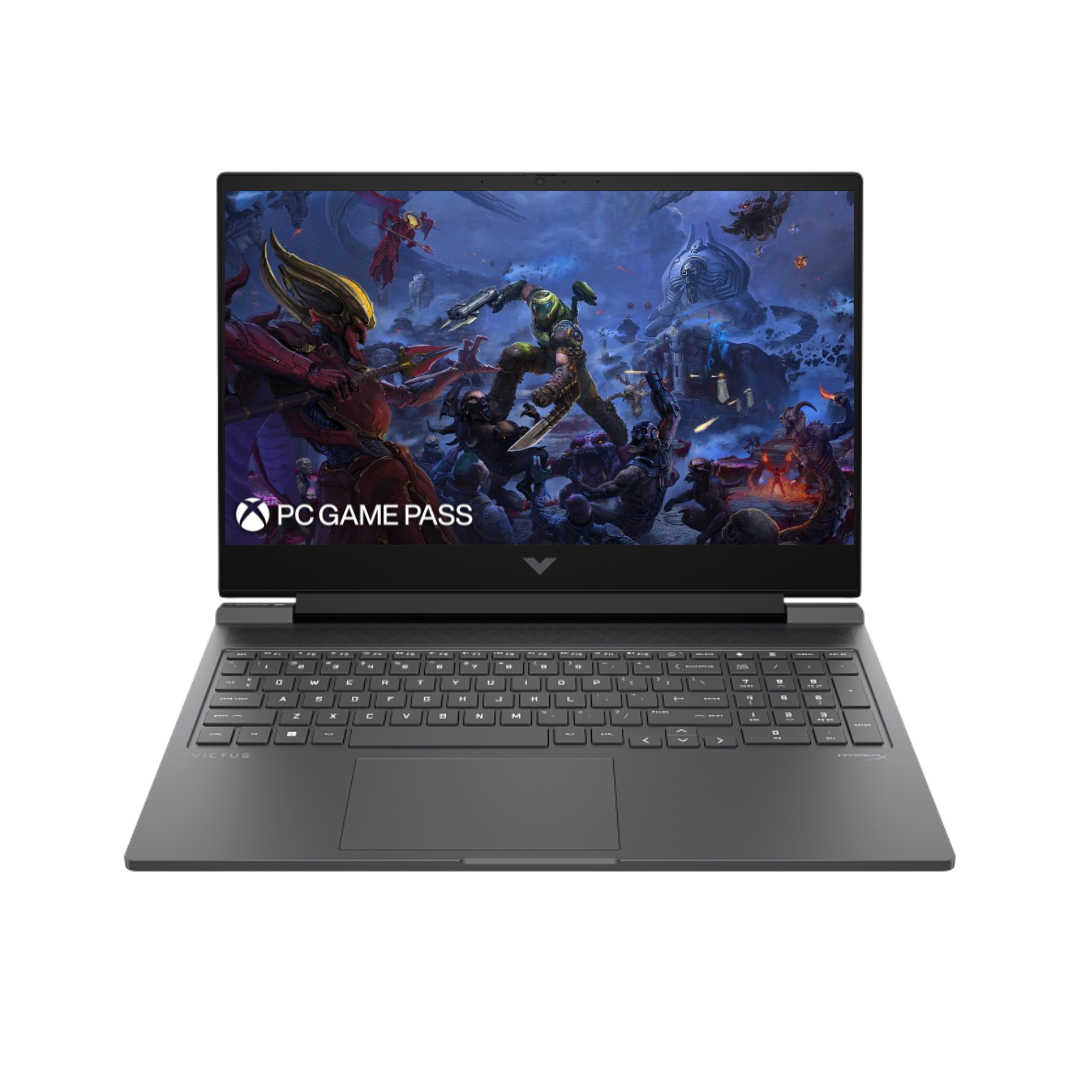 HP Victus 16-R1051NE، Intel Core i7-14700HX، ذاكرة وصول عشوائي (RAM) سعة 16 جيجابايت، قرص SSD سعة 1 تيرابايت، بطاقة رسومات NVIDIA RTX 4070 سعة 8 جيجابايت، شاشة 16.1 بوصة FHD IPS بتردد 144 هرتز، لون فضي ميكا