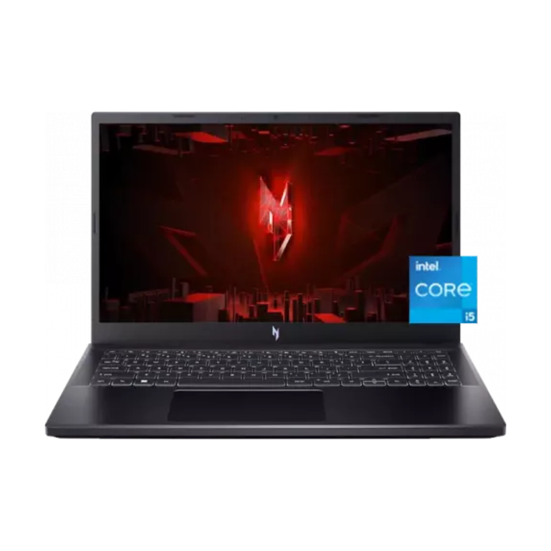 Acer Nitro V15 ANV15-51-53NB, Intel Core i5-13420H, RAM 8GB, SSD 512GB, NVIDIA Geforce RTX 4050 6GB, 15.6 Inch FHD IPS 165Hz, Obsidian Black