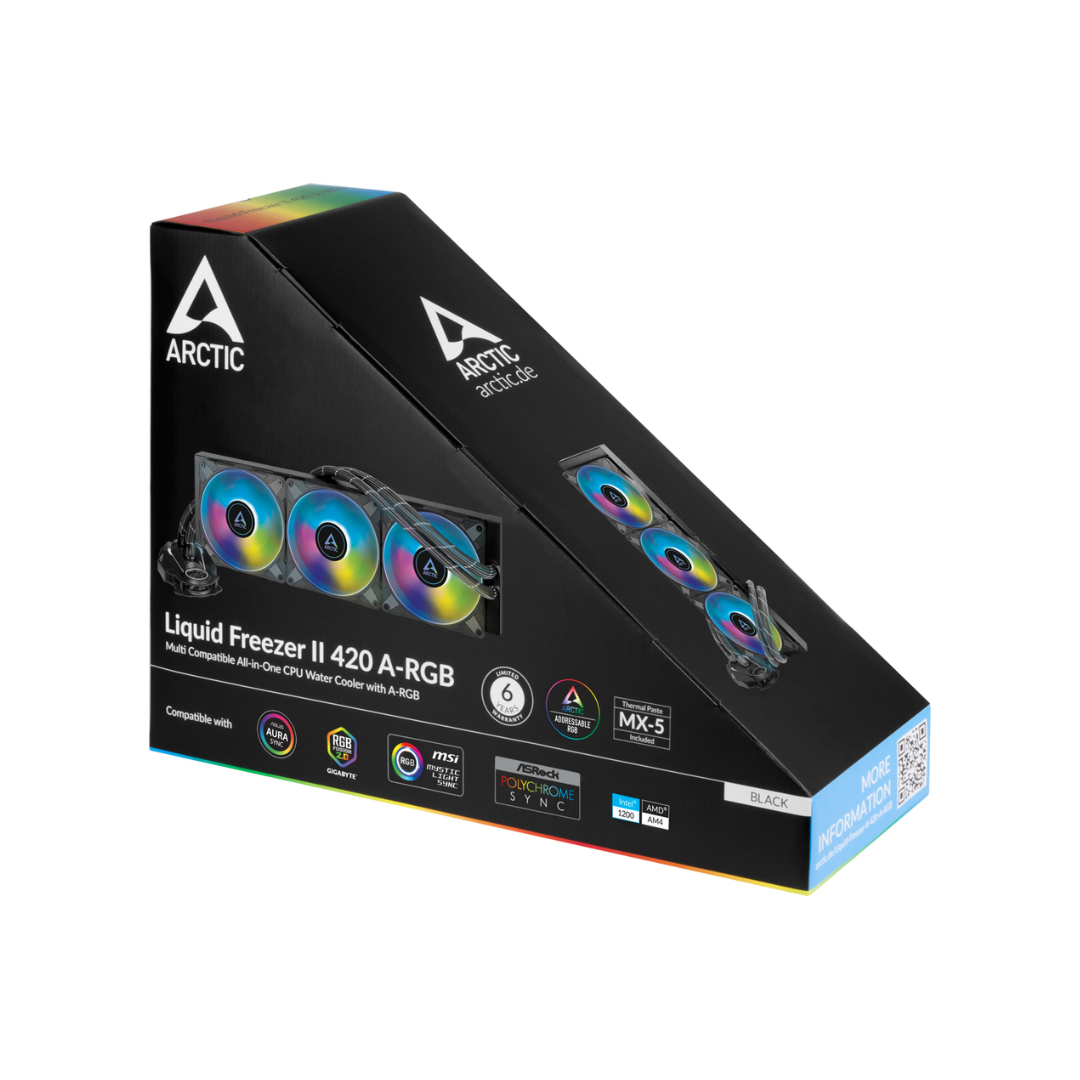 ARCTIC Liquid Freezer II 420 A-RGB AIO CPU Cooler Review