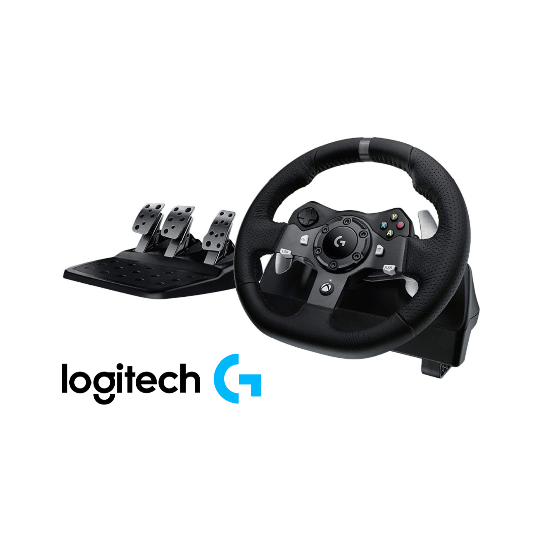 Logitech G920 Driving Force Racing Wheel and Floor Pedals – العالمية  للحاسبات