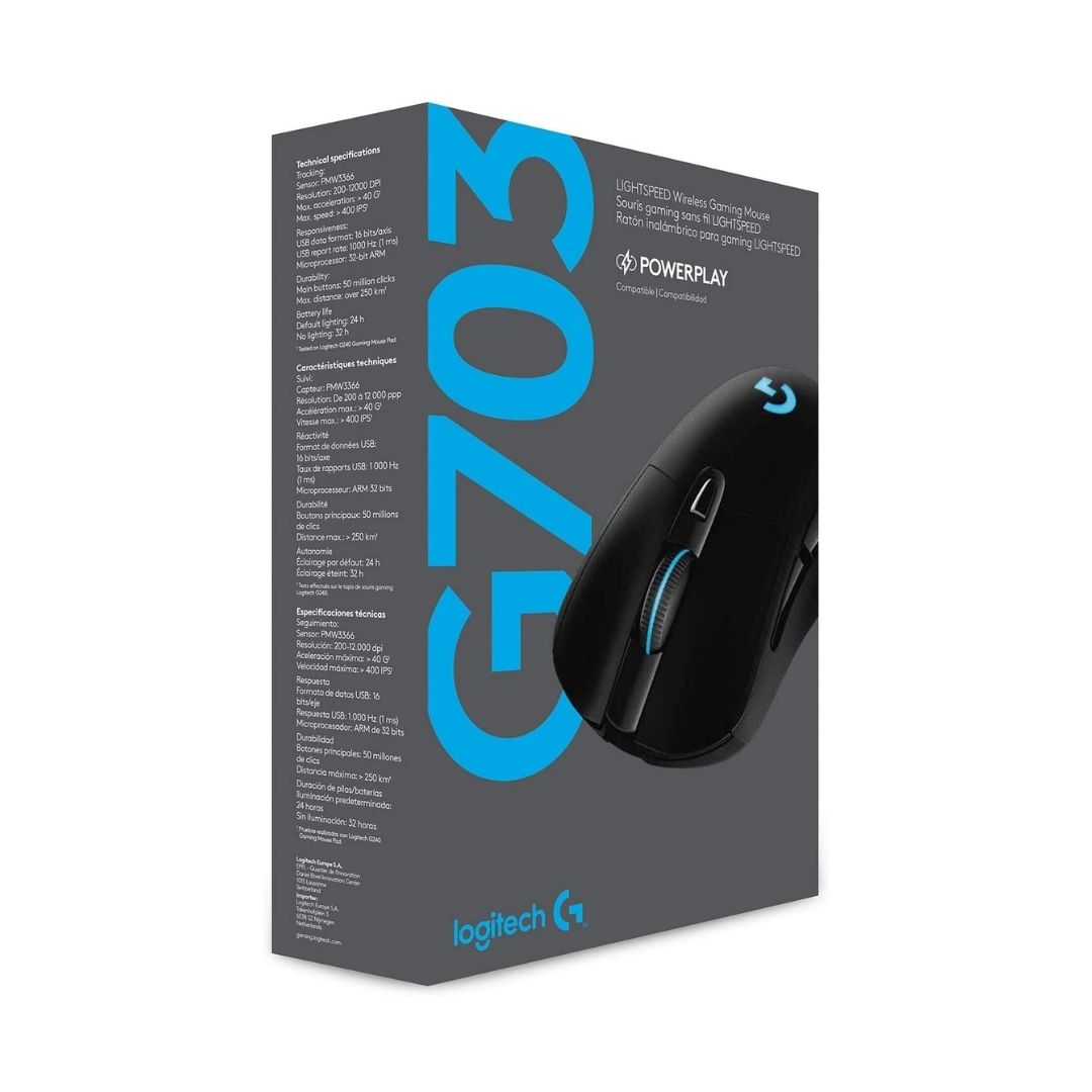 Logitech G703 Lightspeed Wireless Gaming Mouse – العالمية للحاسبات