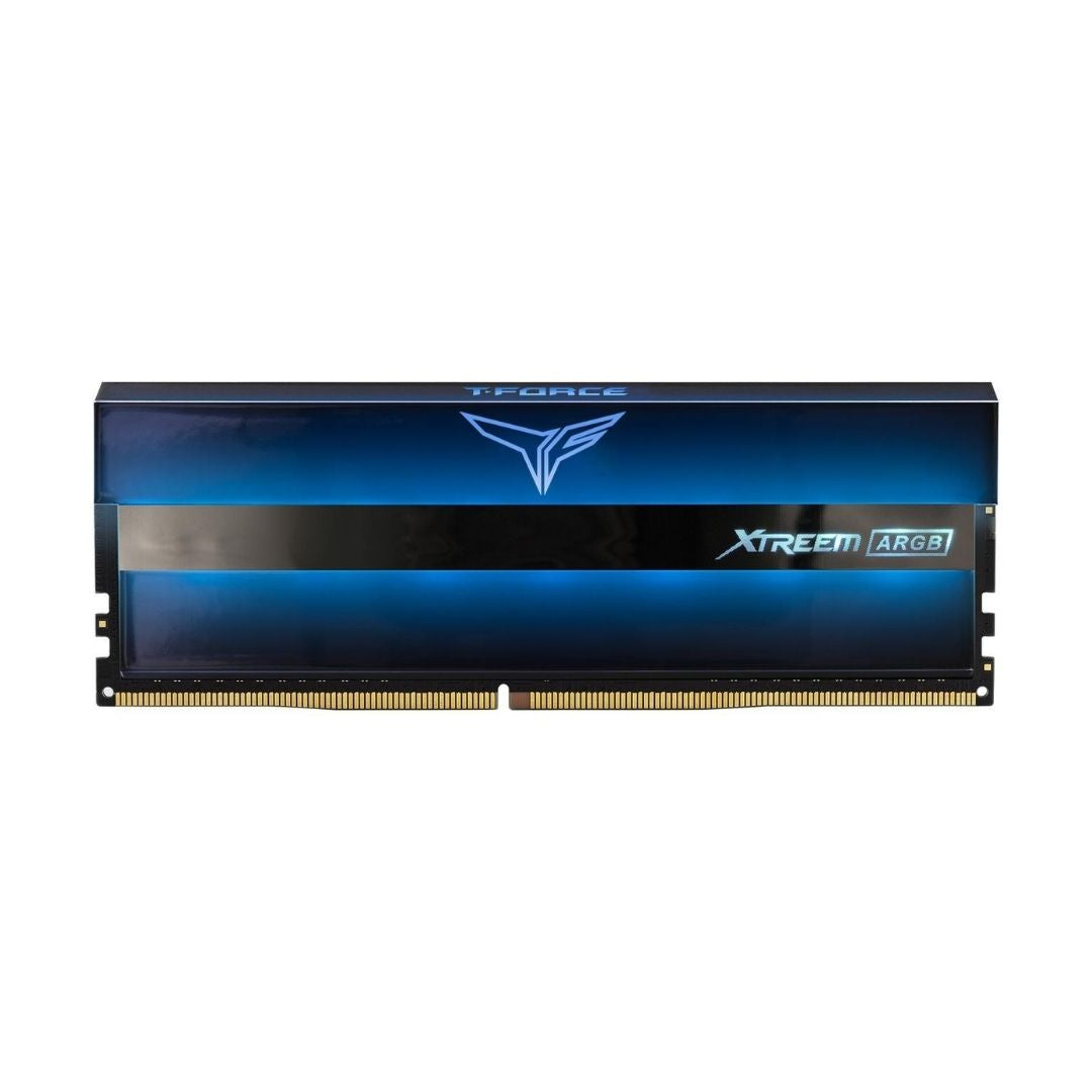 ذاكرة سطح المكتب Team T-Force XTREEM ARGB سعة 16 جيجابايت (2 × 8 جيجابايت) DDR4 4000 CL18 - أسود