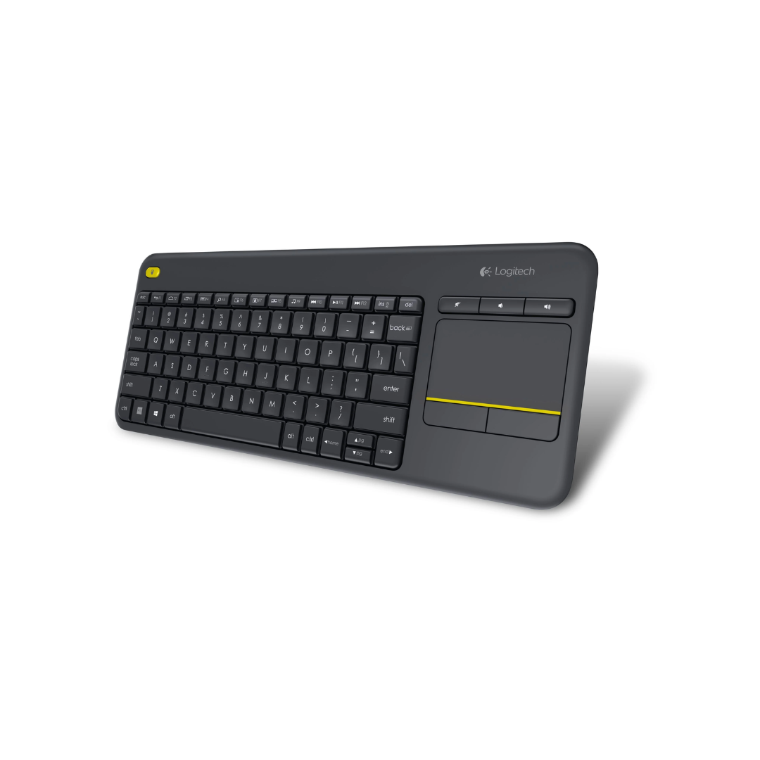 لوحة مفاتيح لمس لاسلكية Logitech K400 Plus