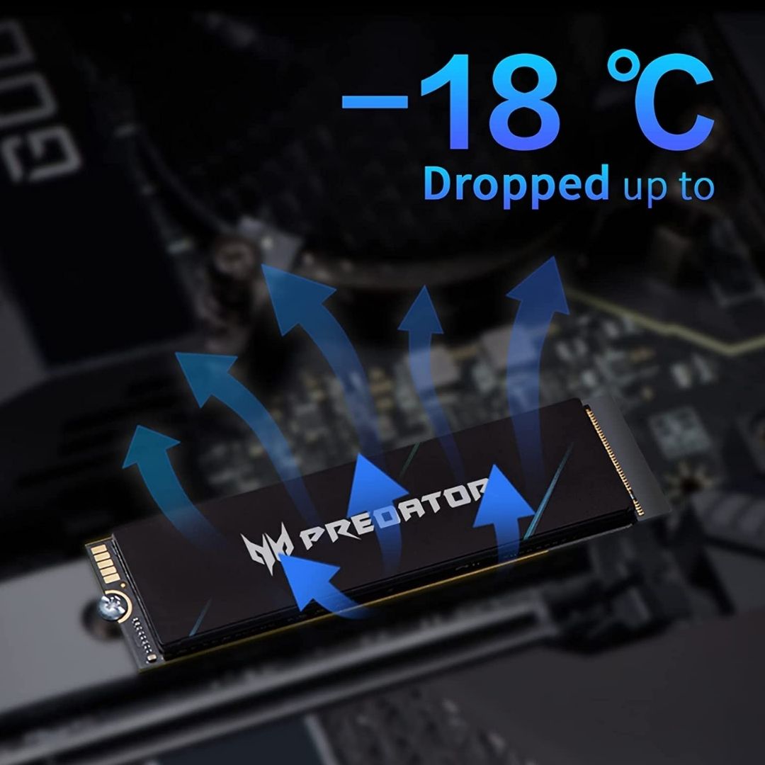 Acer Predator GM7000 2TB , 7400 MB/s - NVMe Gen 4.0, SSD