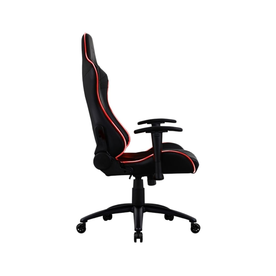 Aerocool ac120 air black discount gaming chair with rgb lighting