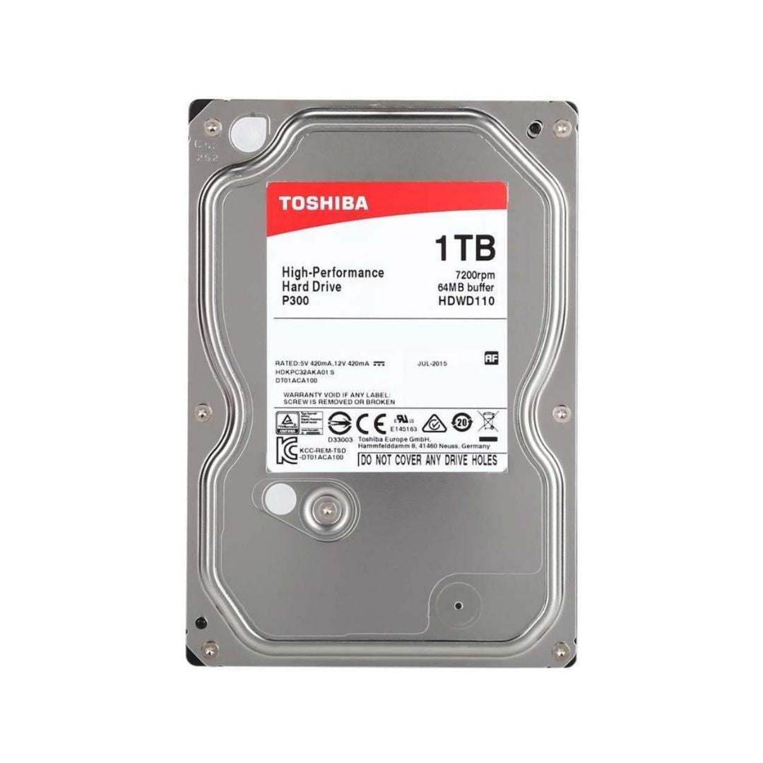 Toshiba 1TB 7200RPM 3.5 Internal Hard Drive HDD – العالمية للحاسبات