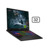 MSI Sword 16 HX B14VFKG-1007XAE, Intel Core i7-14650HX, RAM 32GB(Upgraded), SSD 512GB, NVIDIA RTX 4060 8GB, 16.0 FHD+ IPS 165Hz, Cosmos Gray