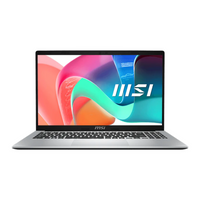 MSI Modern 15 F13MG-458XAE, Intel Core i5-1334U, RAM 16GB, 512GB SSD, Intel UHD Graphics, 15.6 FHD 60Hz, Urban Silver