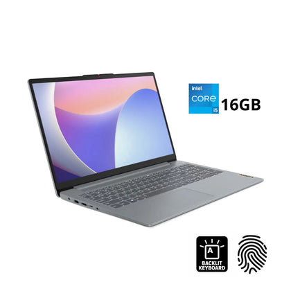 Lenovo IdeaPad Slim 3 15IRH8 - (FQPS), Intel Core i5-13420H, RAM 16GB, SSD 512GB, Intel® UHD Graphics, 15.6 FHD, Arctic Grey