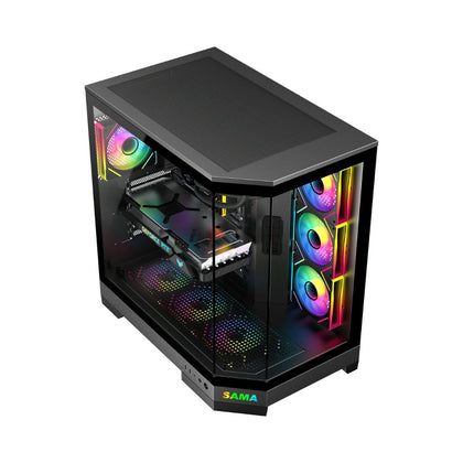 SAMA Neview 3021 Mid Tower Case ATX - Black