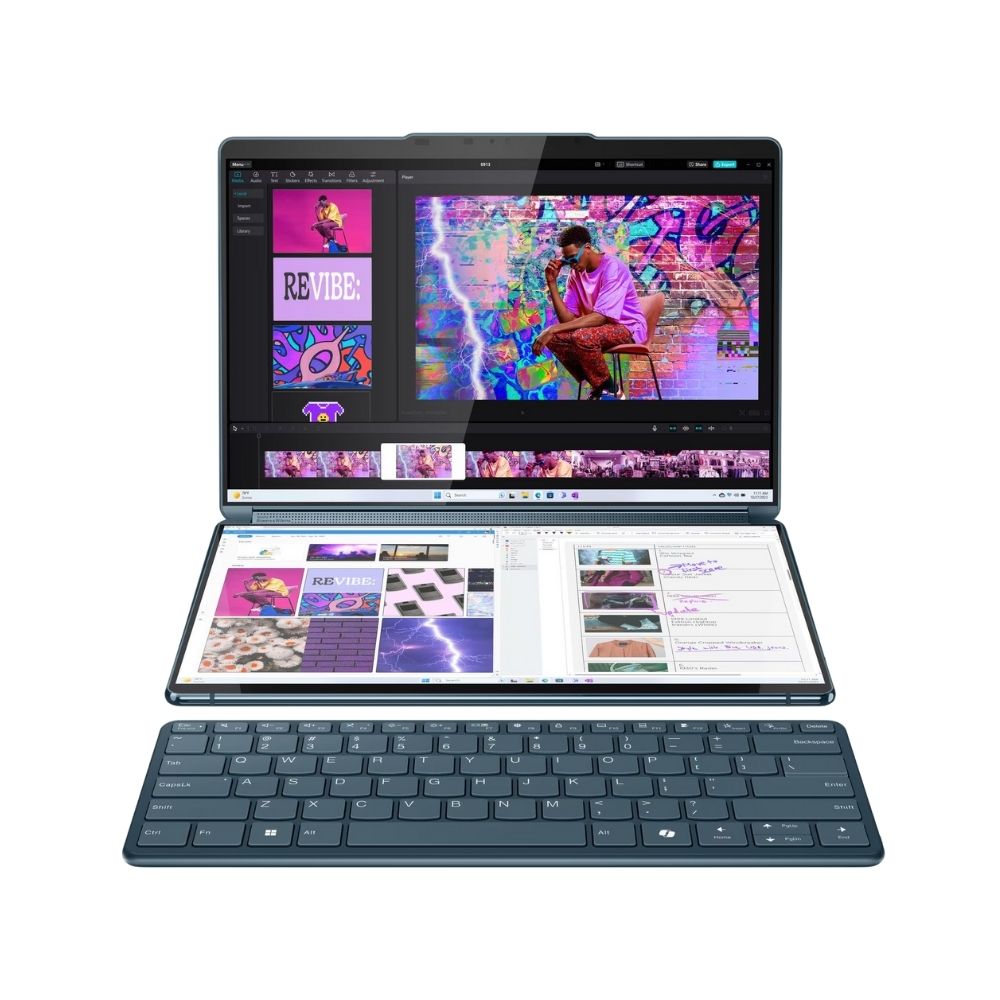 Lenovo Yoga 9 13IMU9 - (109870), Intel Core Ultra 7-155U, RAM 16GB, SSD 1TB, Intel® Graphics, 13.3" 2.8K WQXGA+ Touch OLED, Tidal Teal