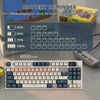 ATTACK SHARK K86 Wireless Mechanical Keyboard - Retro Blue