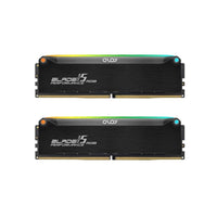 OLOy DDR5 RAM 32GB (2x16GB) Black Hairline Blade RGB 6000 MHz