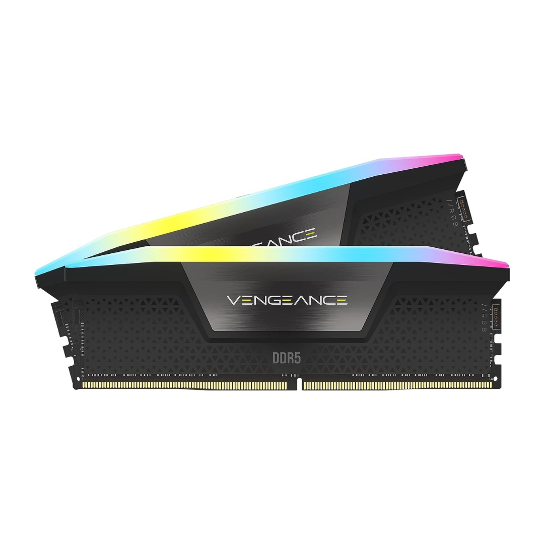 CORSAIR VENGEANCE RGB DDR5 64GB (2x32GB) 6000MHz Black - CL40