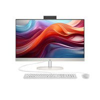 HP All In One 27-cr0148nh, Intel Core i7-1355U, RAM 8GB, SSD 512GB, Intel Iris Xe Graphics, 27 FHD, White