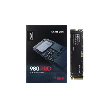 SAMSUNG 980 PRO SSD 500GB PCIe 4.0 NVMe , MZ-V8P500BW