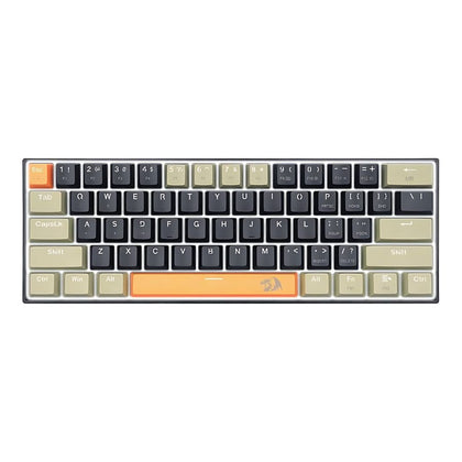 Redragon K606 Lakshmi 60% Mechanical Keyboard, 61 Keys, Detachable Wired Type-C Cable, Blue Switch