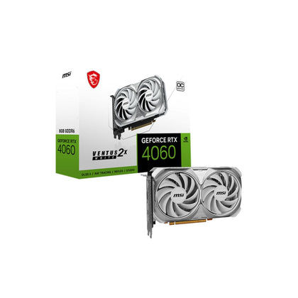 MSI GeForce RTX™ 4060 VENTUS 2X WHITE 8GB OC