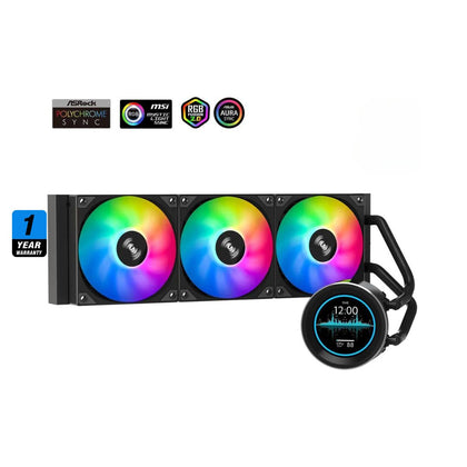 SAMA SM360 PRO ARGB Liquid CPU Cooler - Black