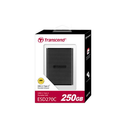 Transcend ESD270C 256GB Lightweight Portable SSD